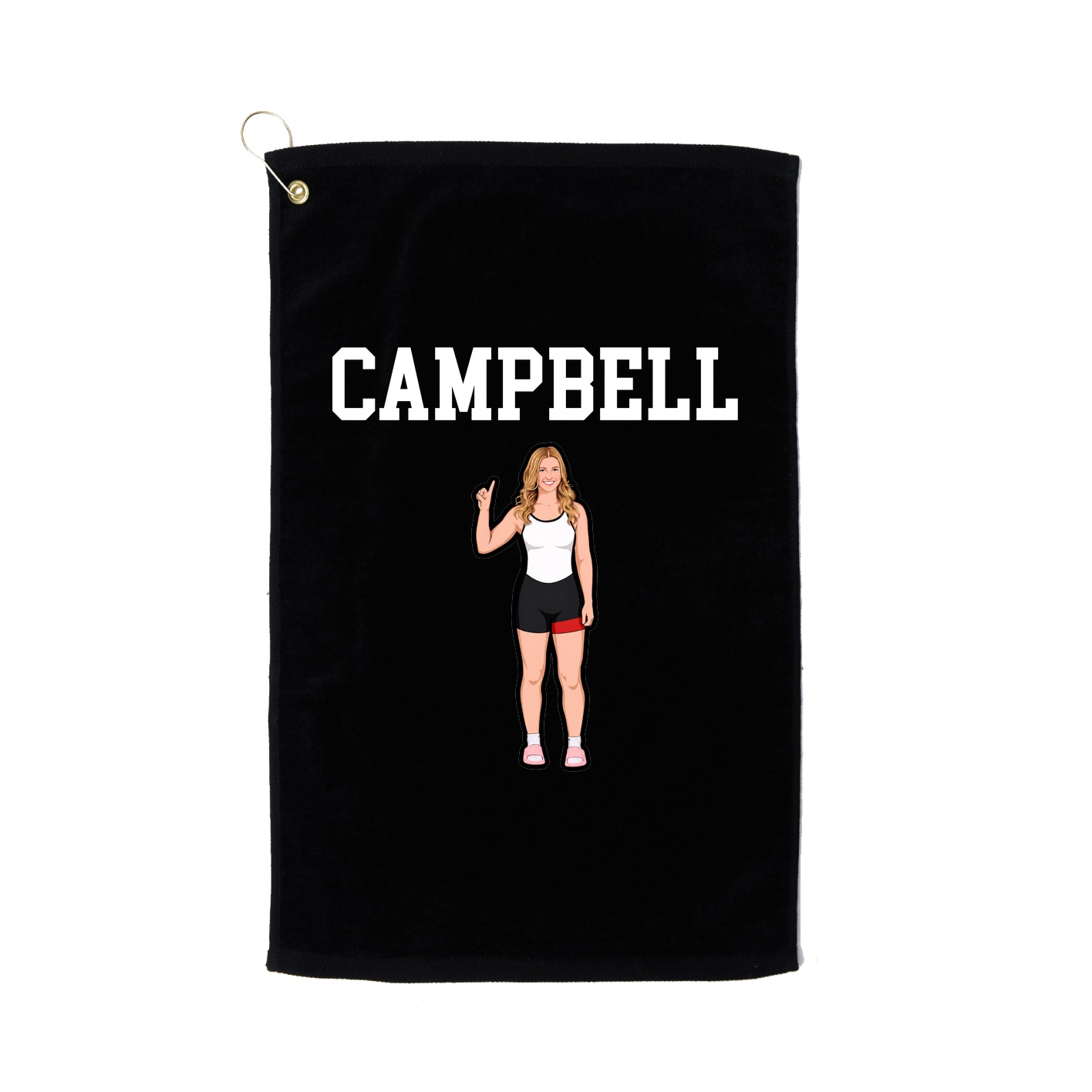Golf Towel — Shirsey in Black