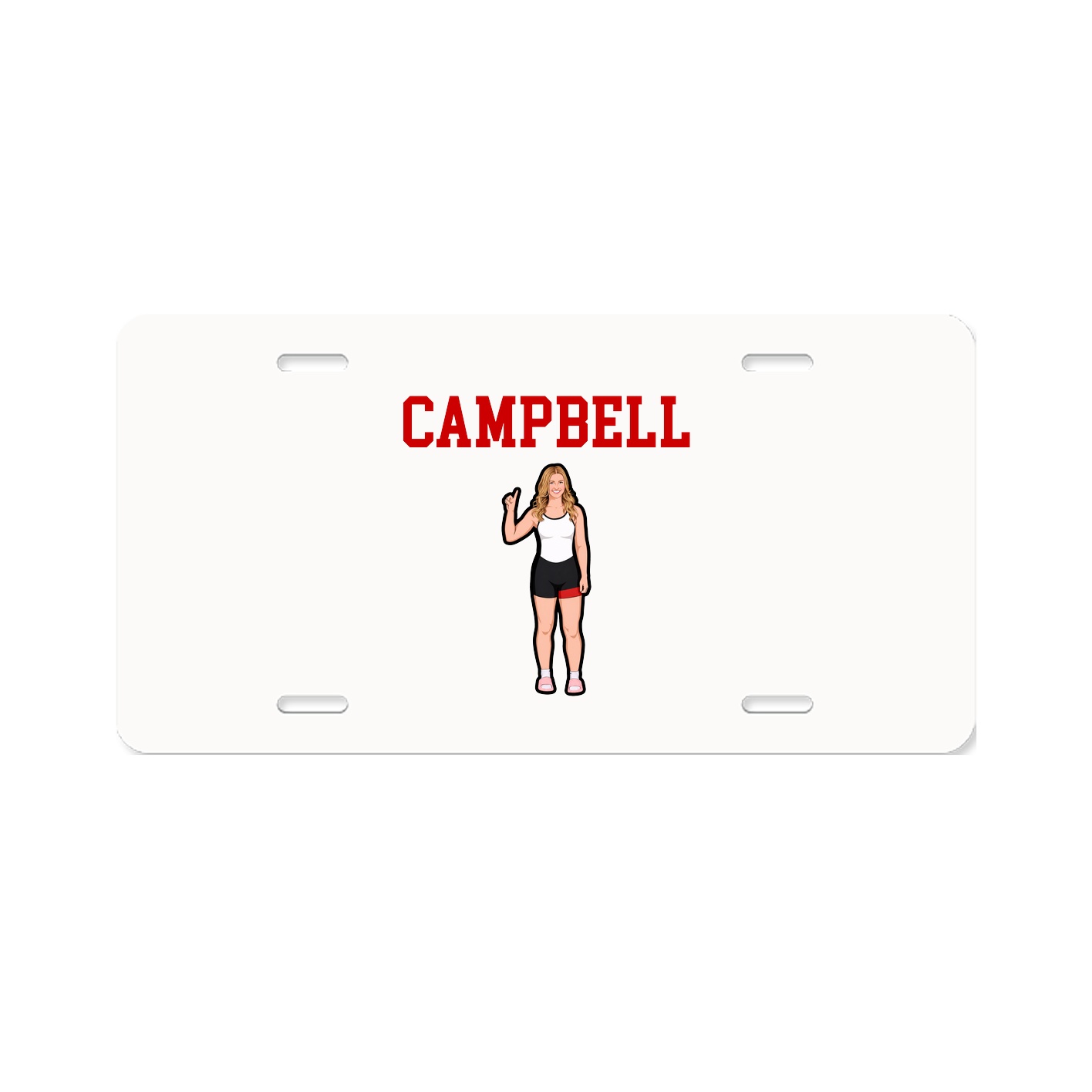 License Plate — Shirsey in Classic
