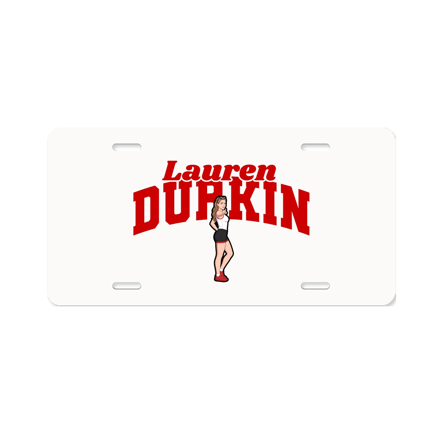 License Plate — Signature Arch in Classic