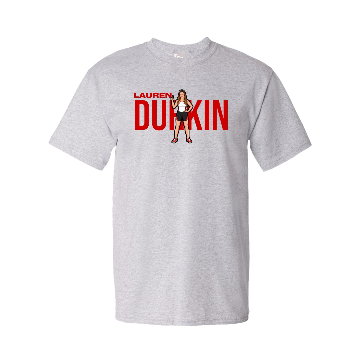 Tee — Player Name in Grey