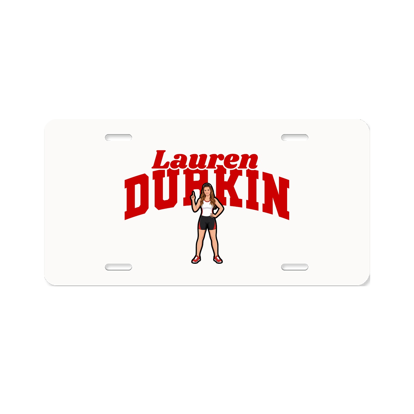 License Plate — Signature Arch in Classic