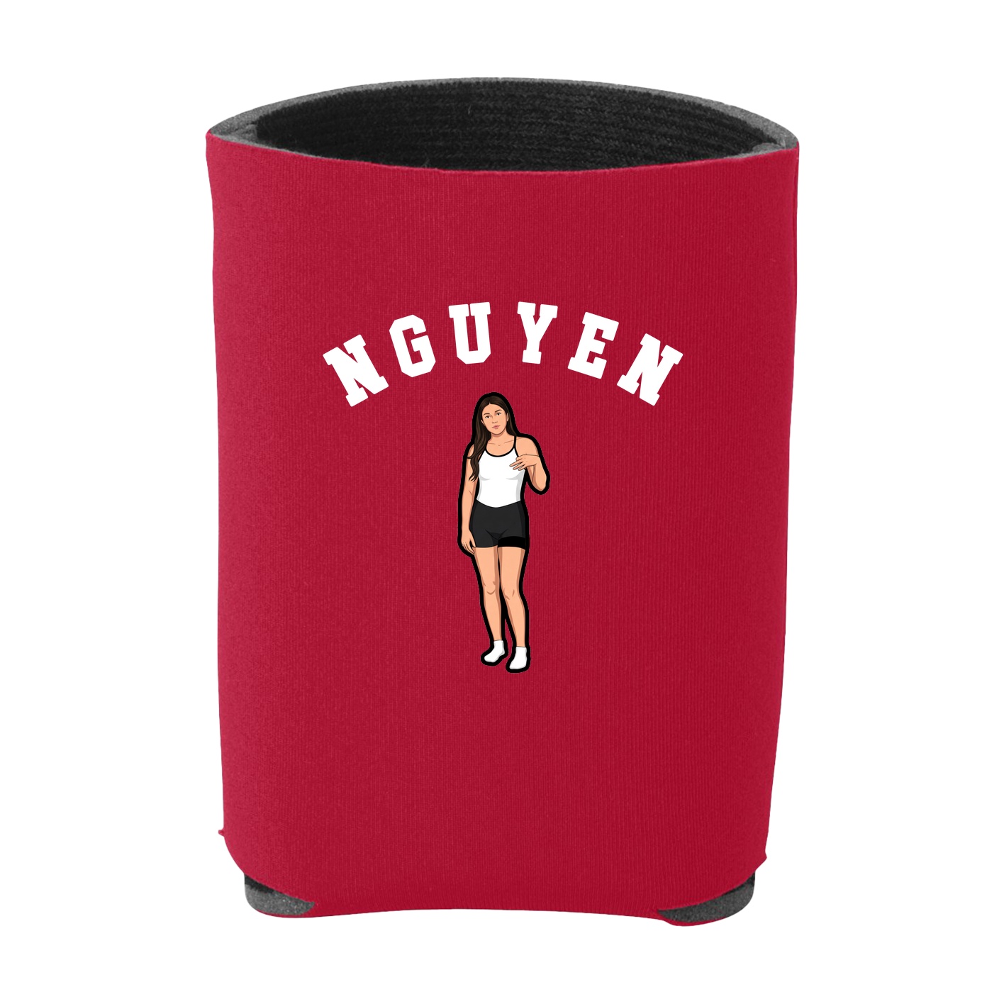 Can Holder — Shirsey Arch in Red