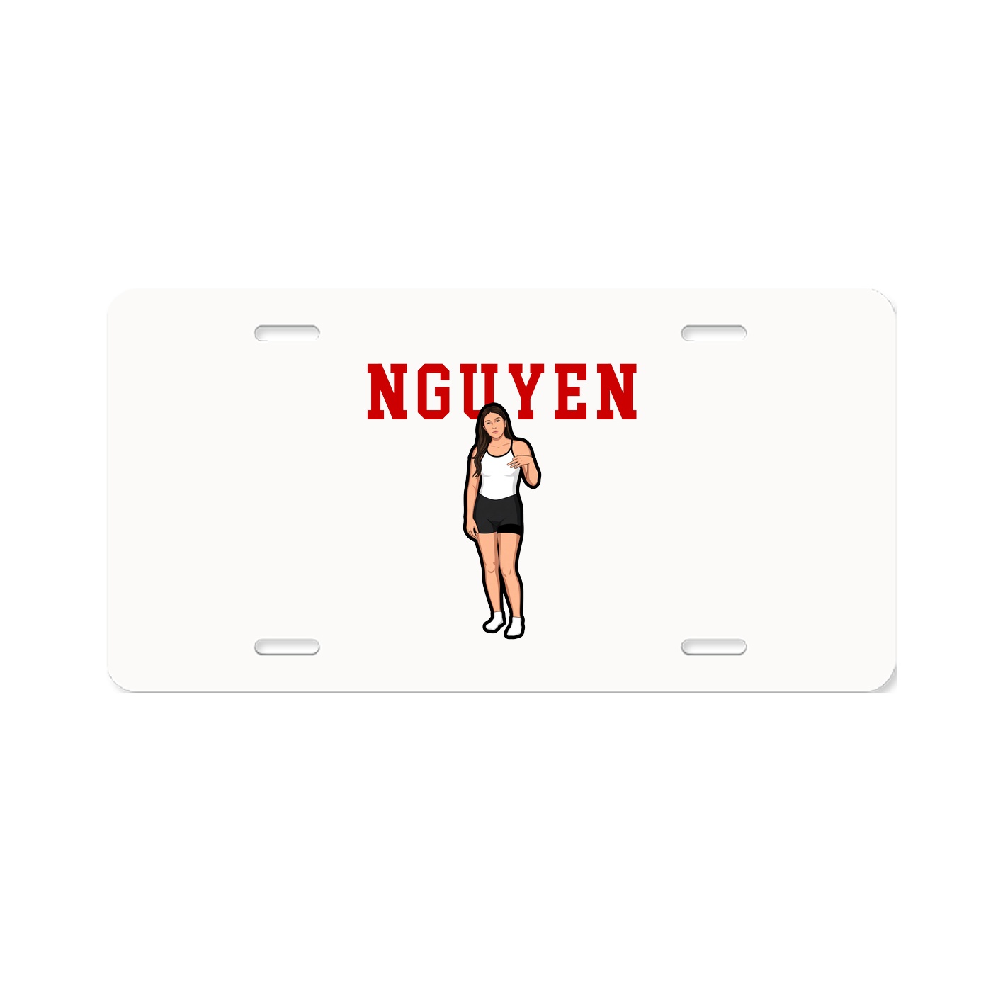 License Plate — Shirsey in Classic