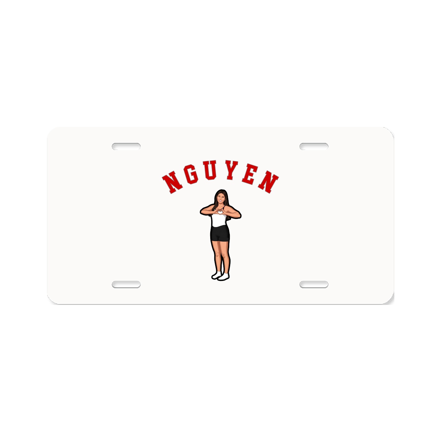 License Plate — Shirsey Arch in Classic