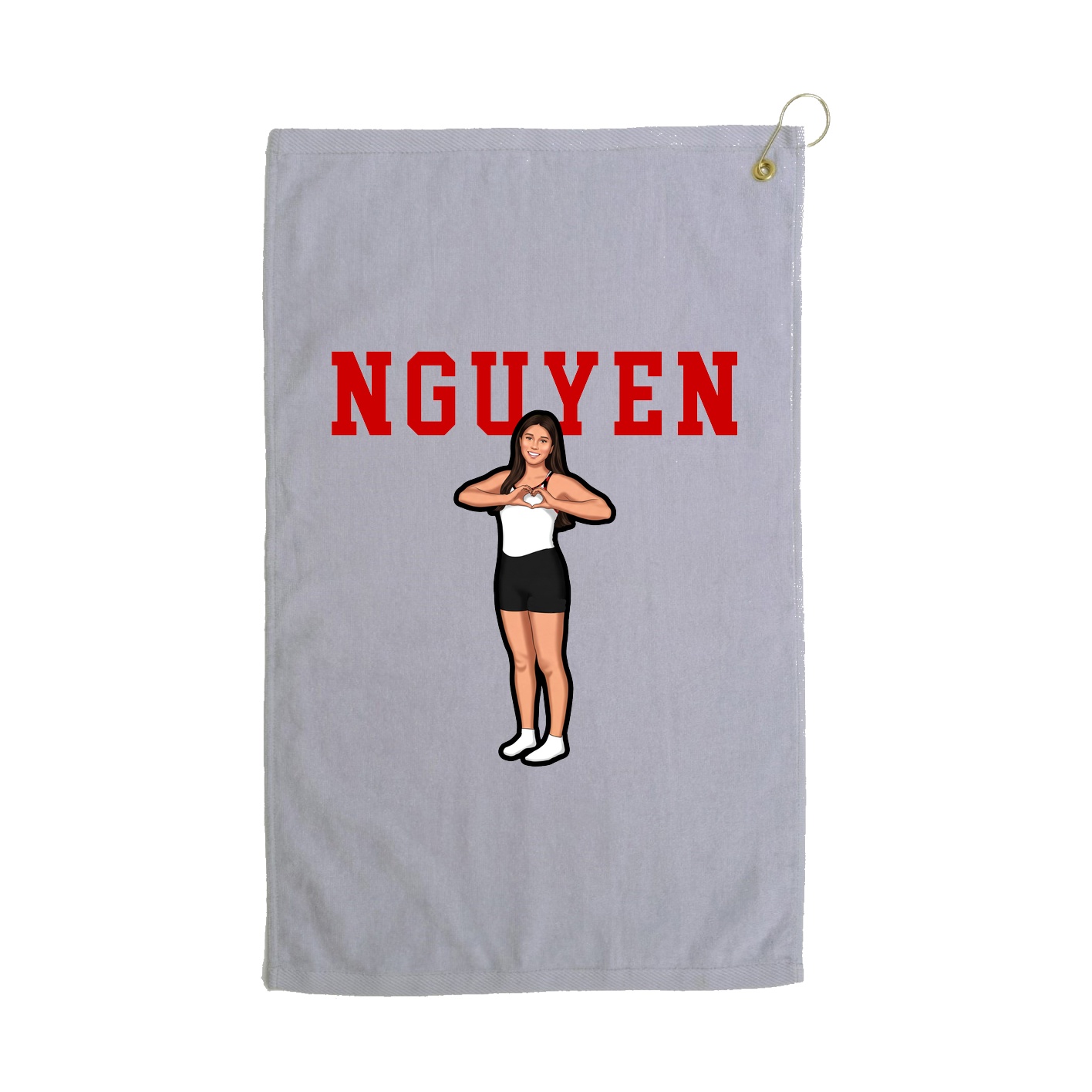 Terry Velour Golf Towel