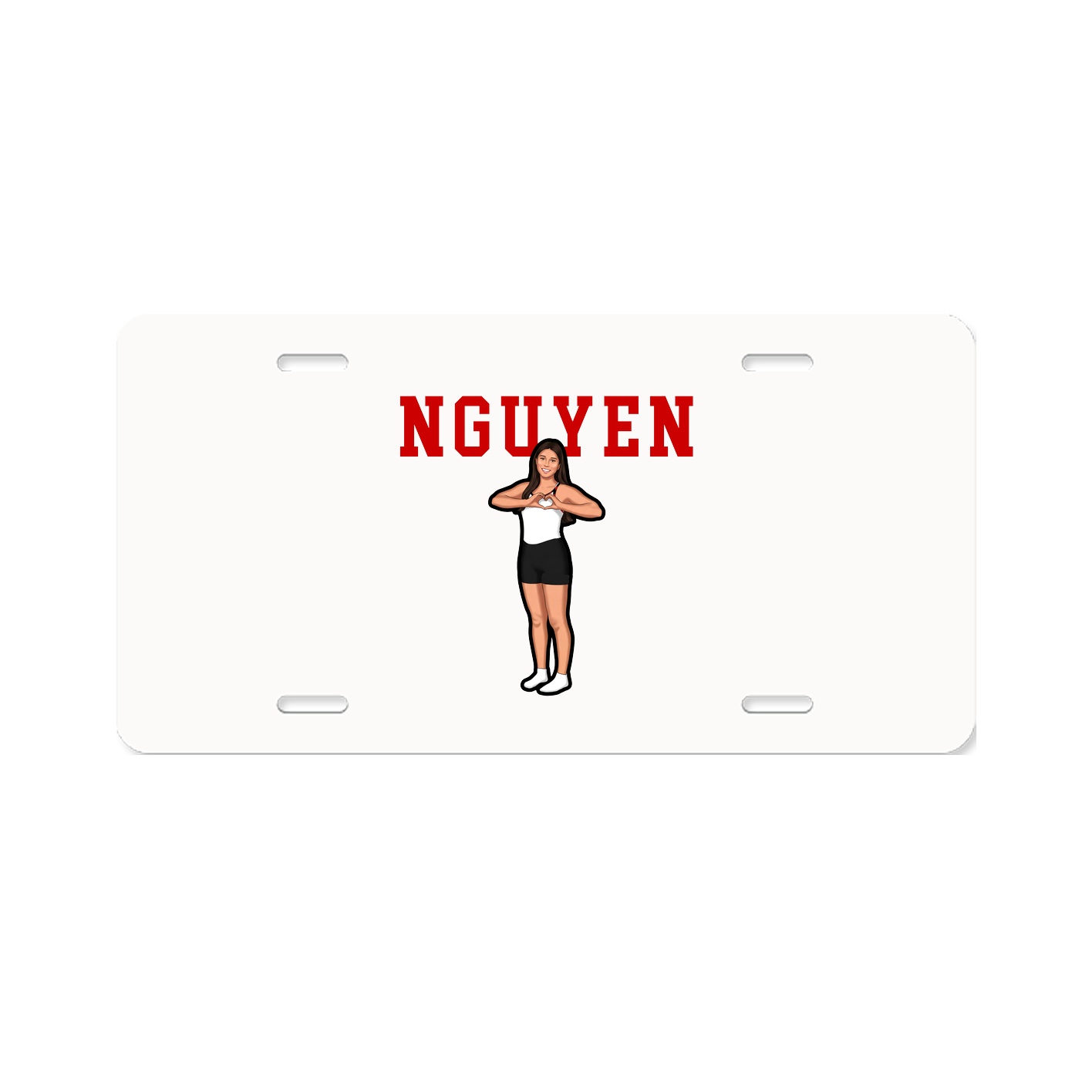 License Plate — Shirsey in Classic