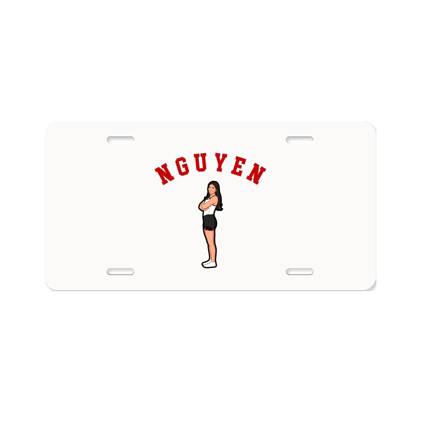 License Plate — Shirsey Arch in Classic