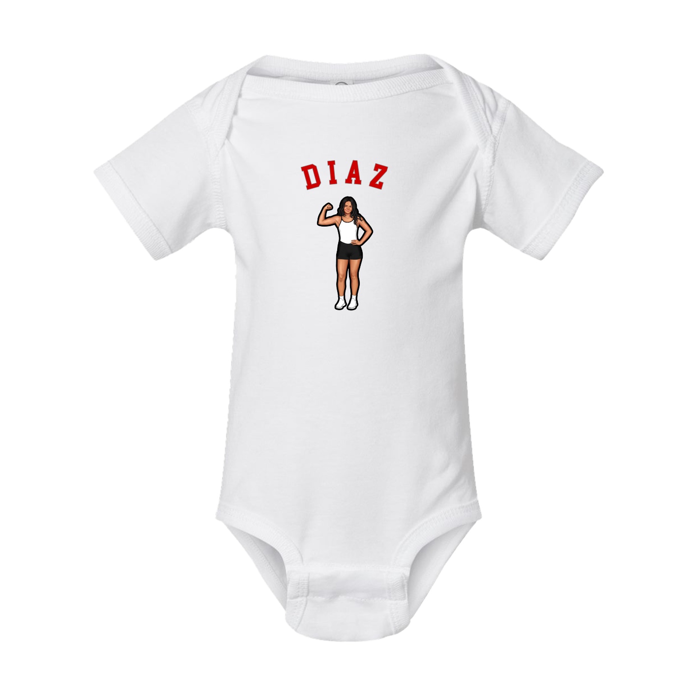 Baby Onesie — Shirsey Arch in White