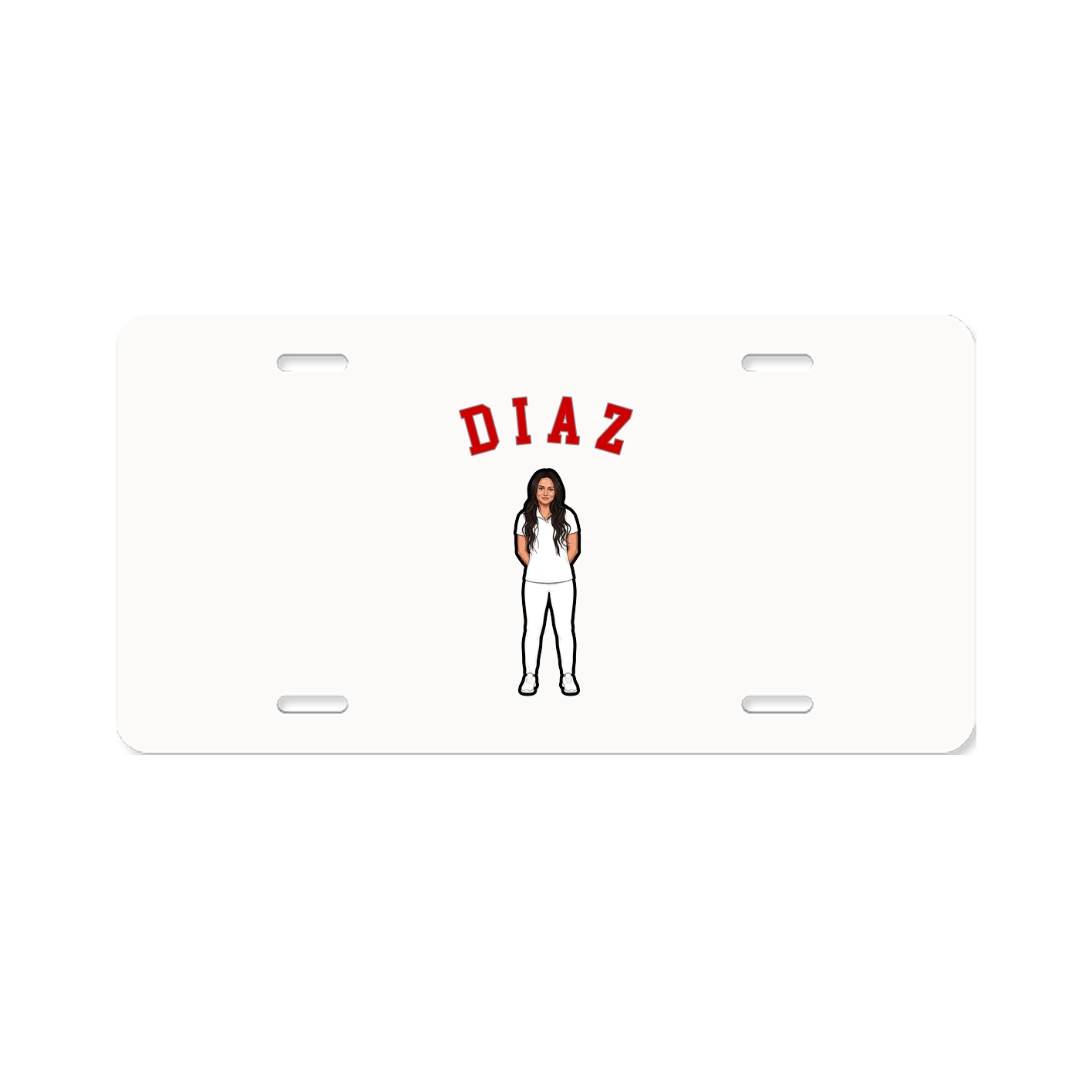 License Plate — Shirsey Arch in Classic