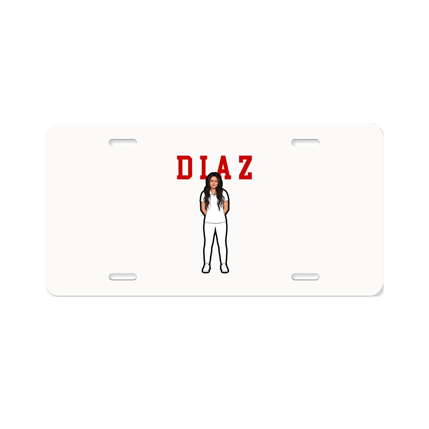 License Plate — Shirsey in Classic