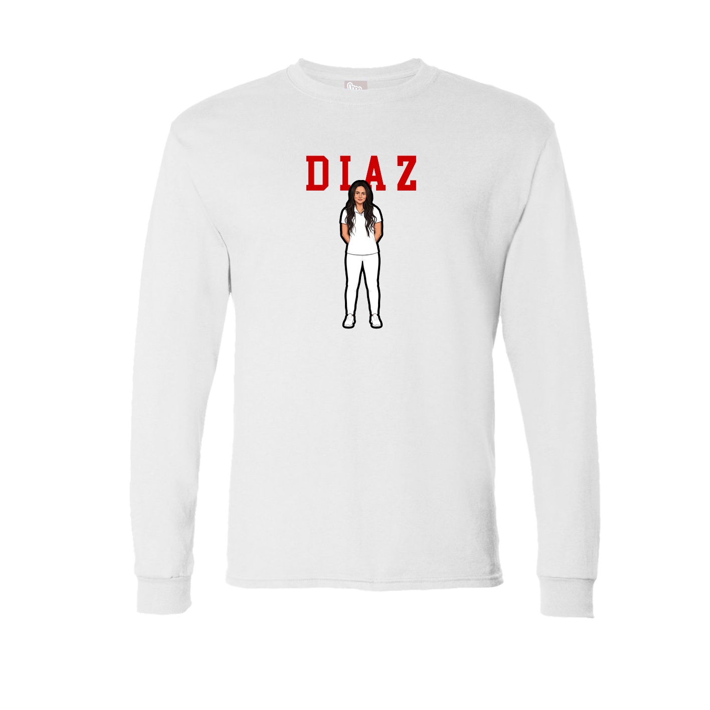 Long Sleeve Tee — Shirsey in White