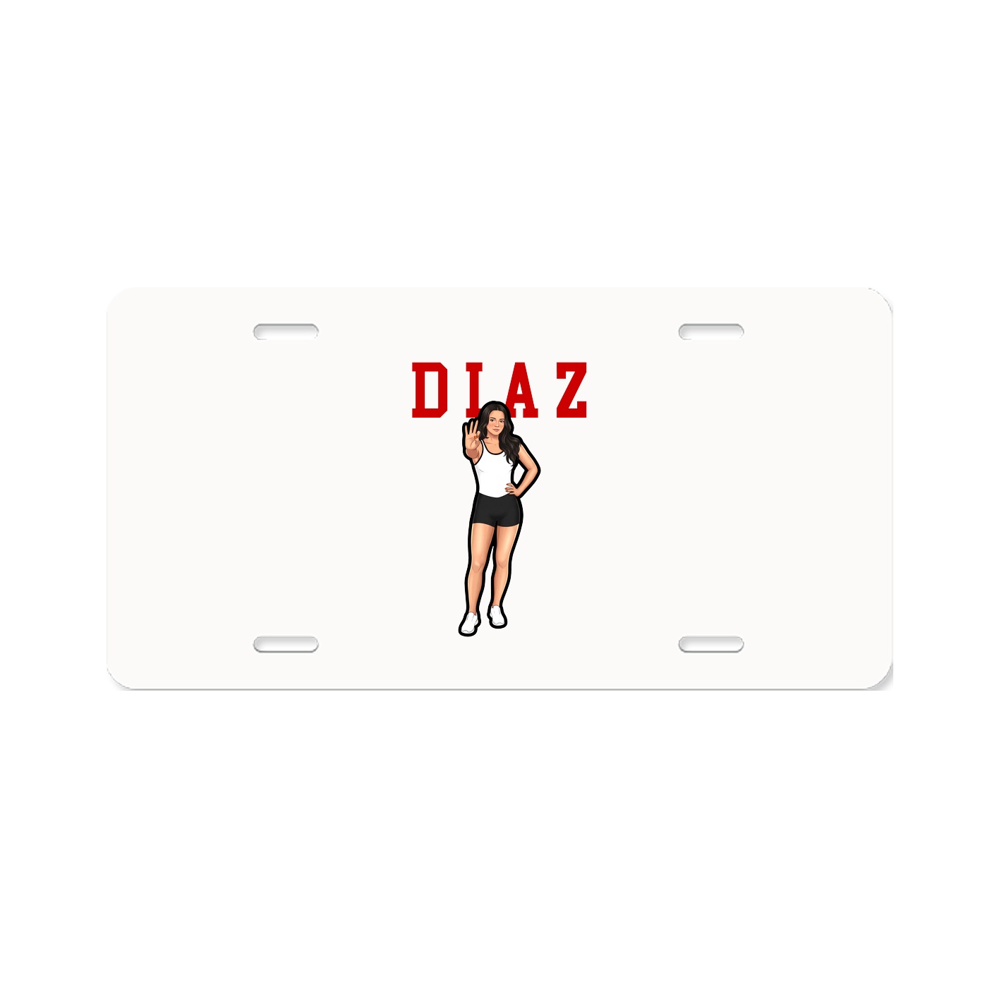 License Plate — Shirsey in Classic