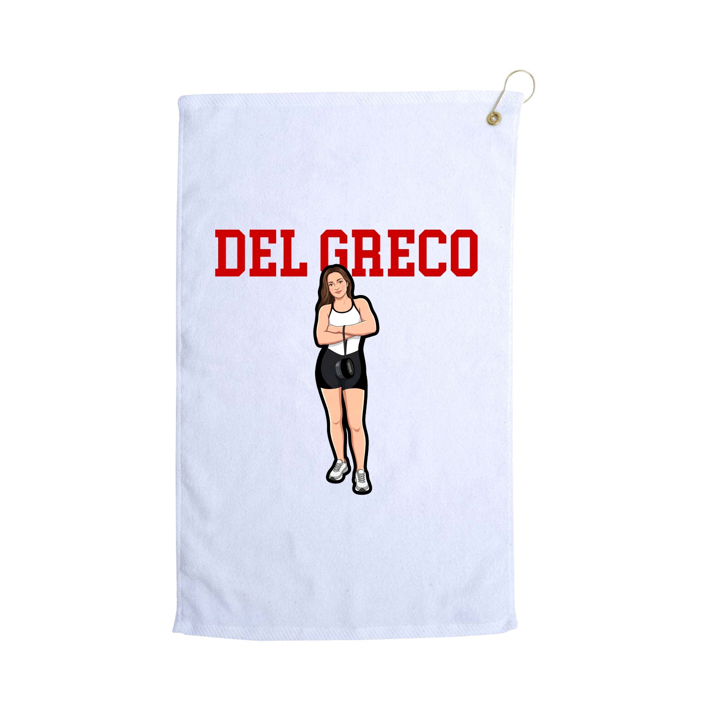 Golf Towel — Shirsey in White