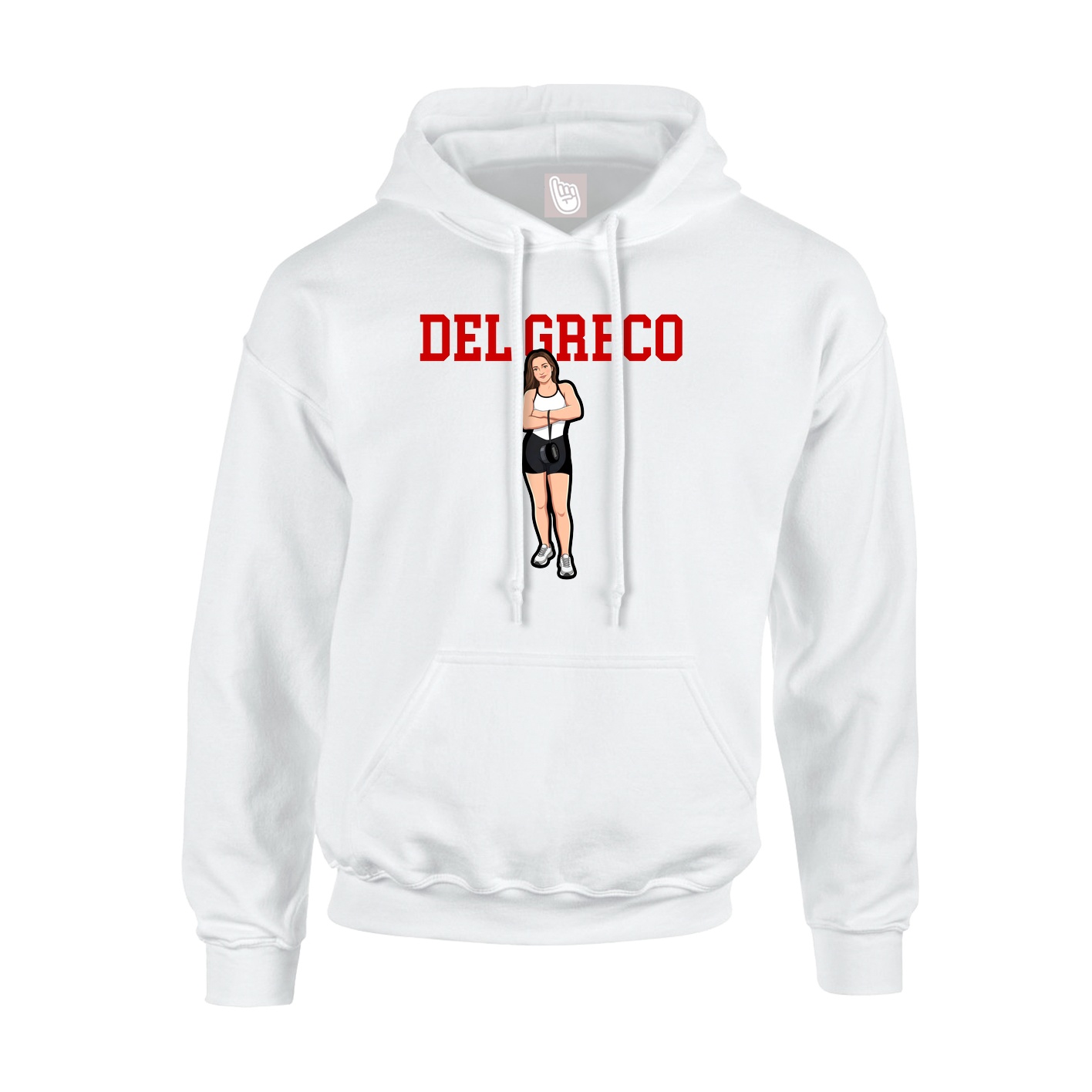 Youth Hoodie — Shirsey in White