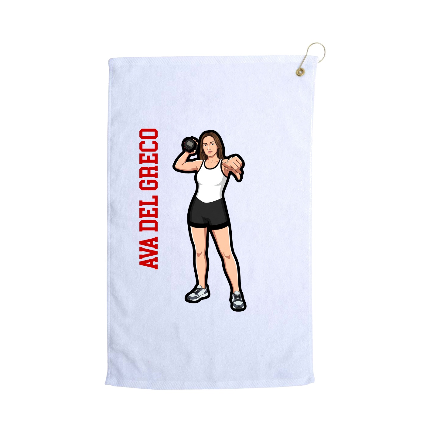 Terry Velour Golf Towel