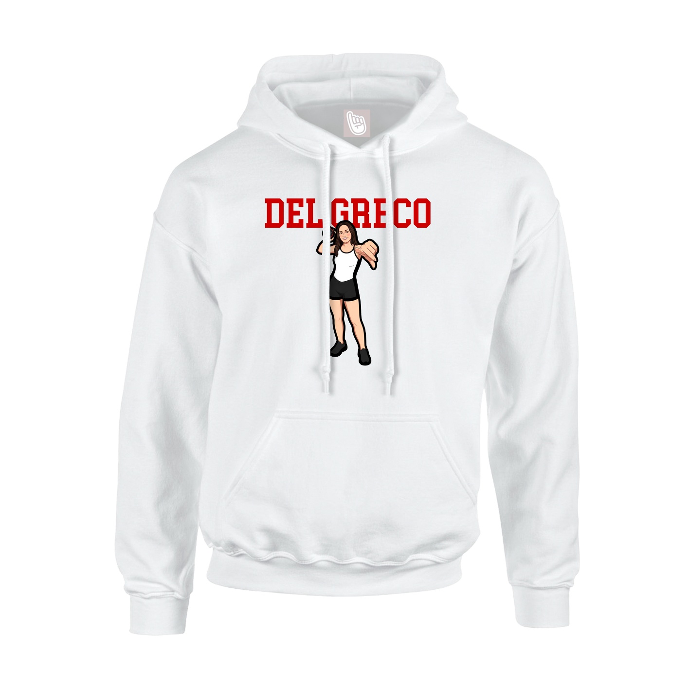 Youth Hoodie — Shirsey in White