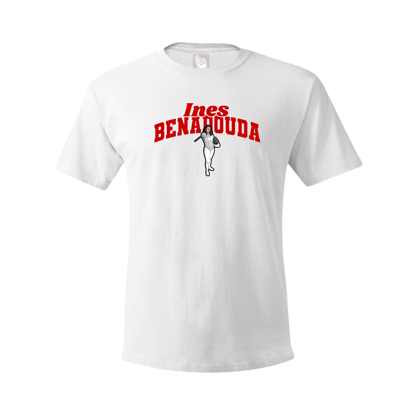Tee — Signature Arch in White