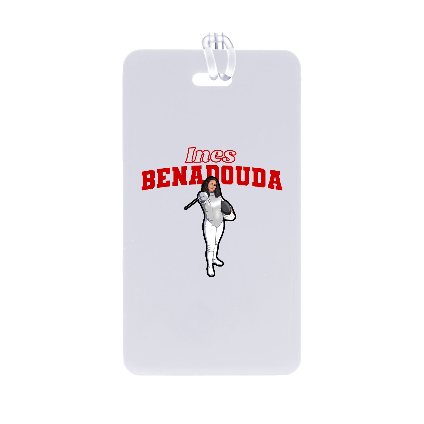 Bag Tag — Name Arch in Classic