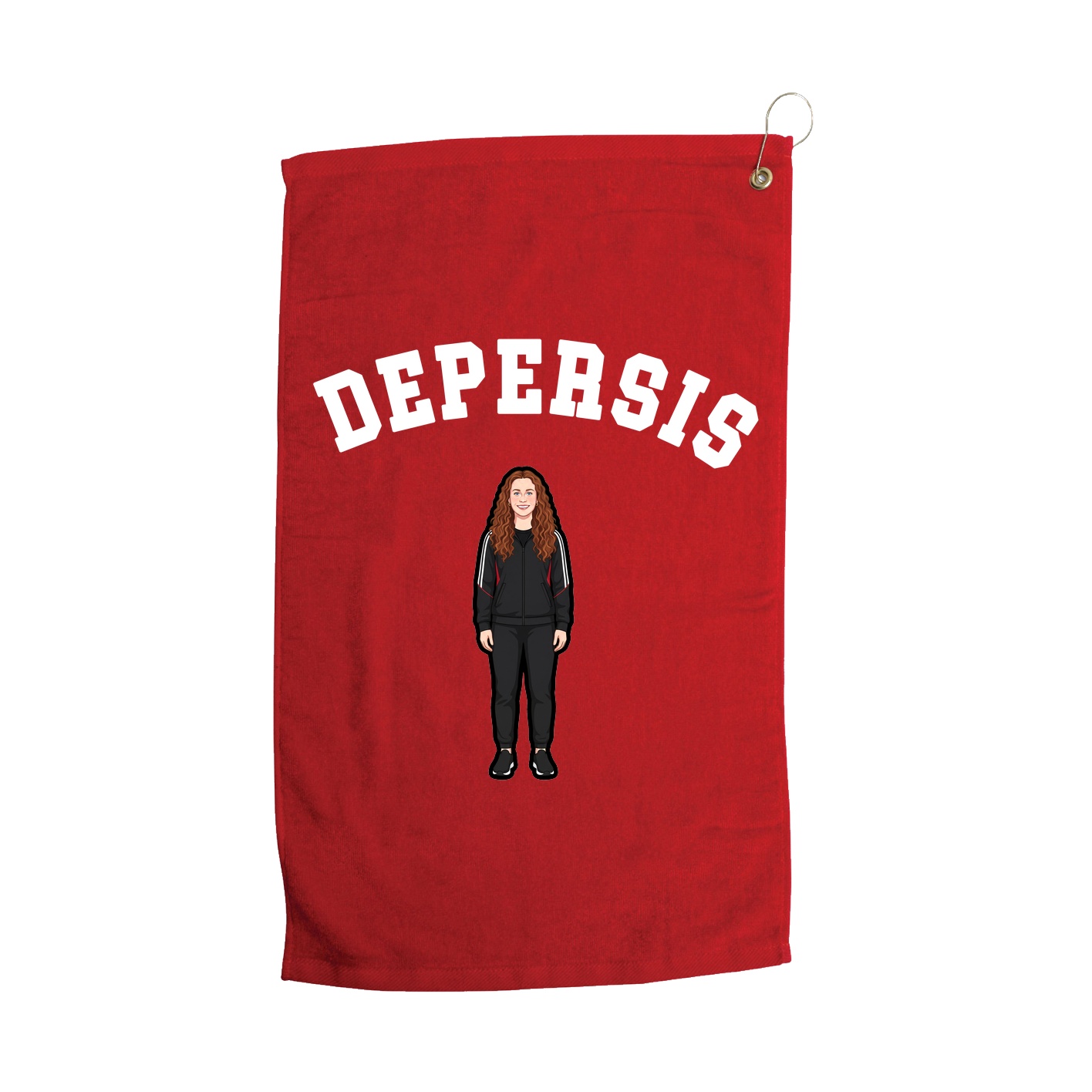 Golf Towel — Shirsey Arch in Red