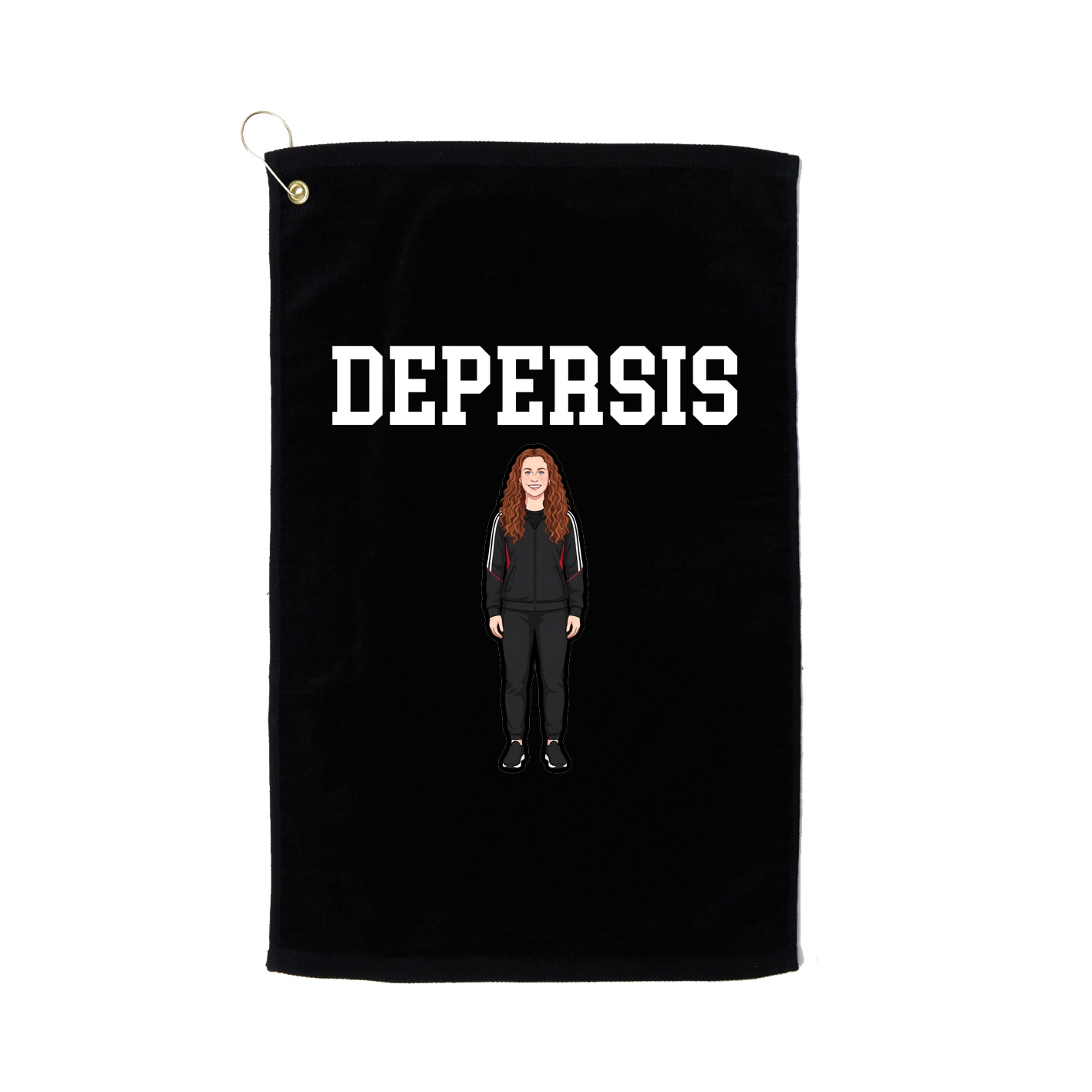 Golf Towel — Shirsey in Black