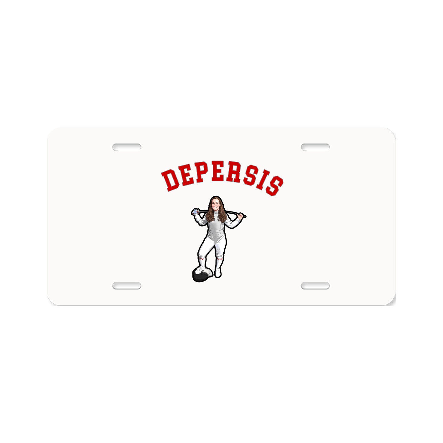 License Plate — Shirsey Arch in Classic