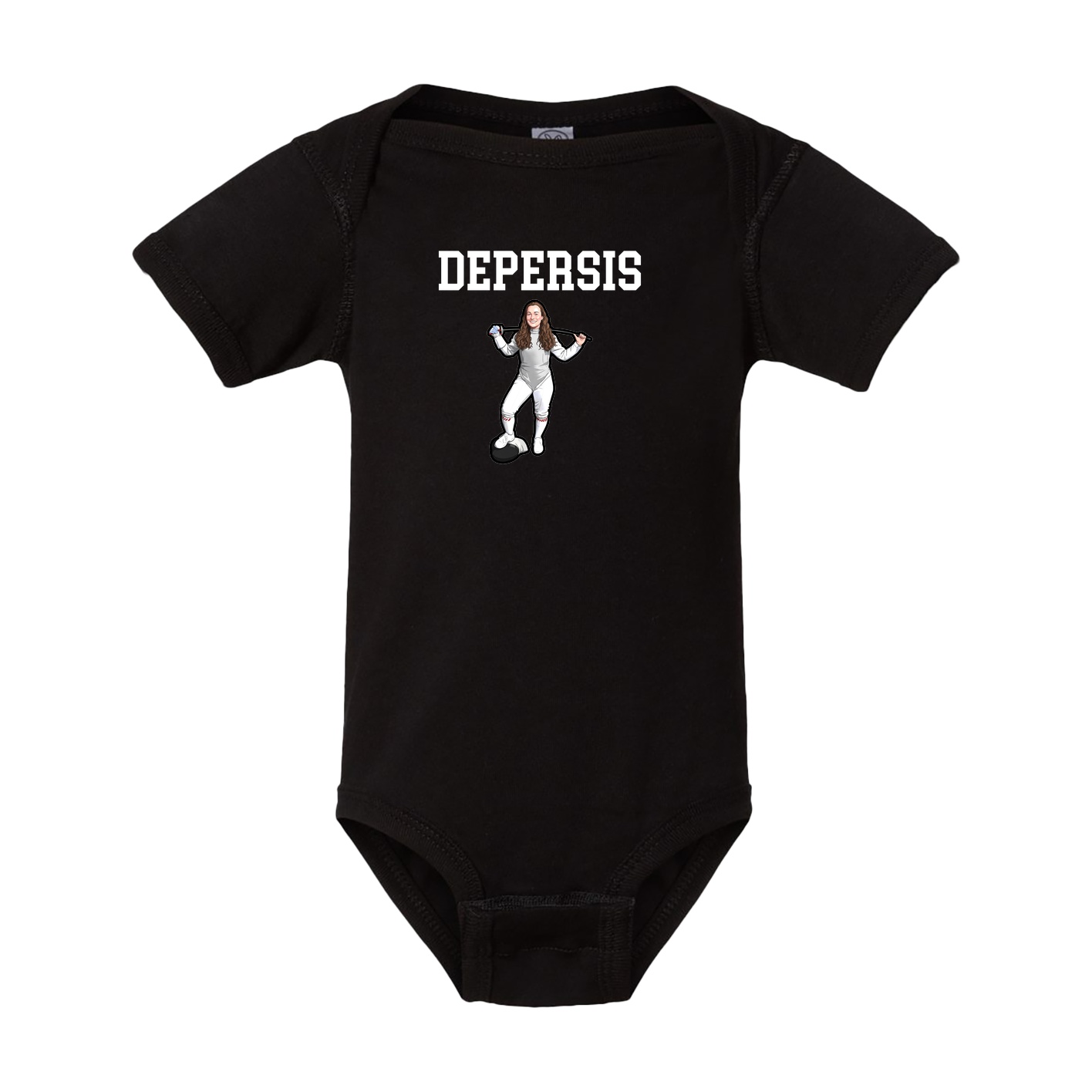 Baby Onesie — Shirsey in Black