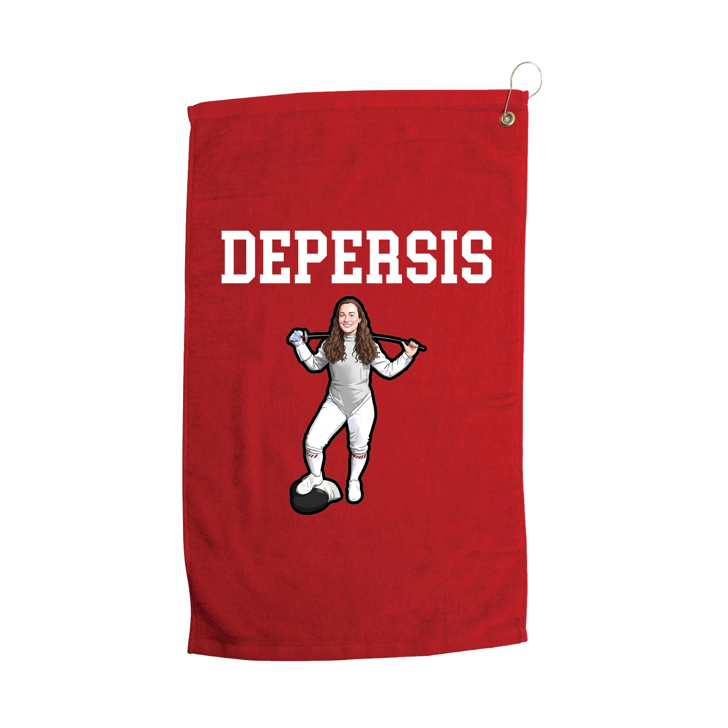 Golf Towel — Shirsey in Red