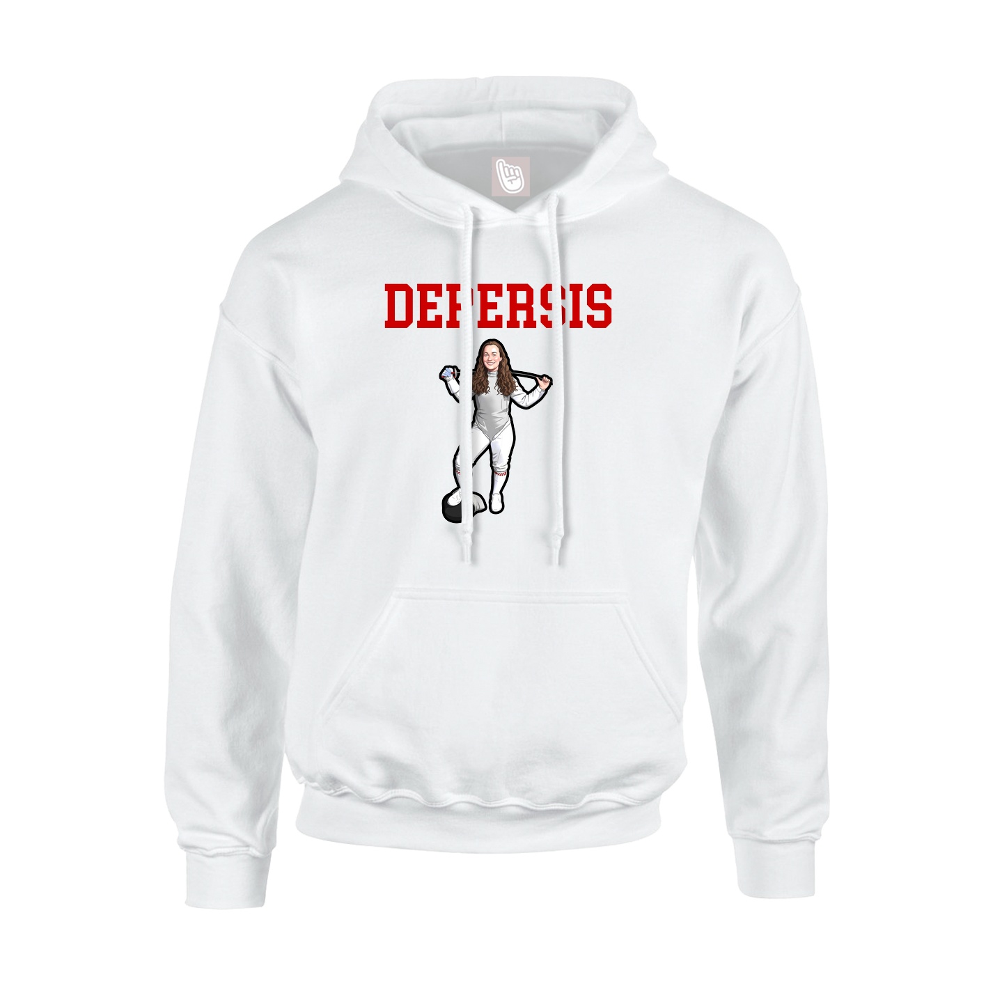 Youth Hoodie — Shirsey in White