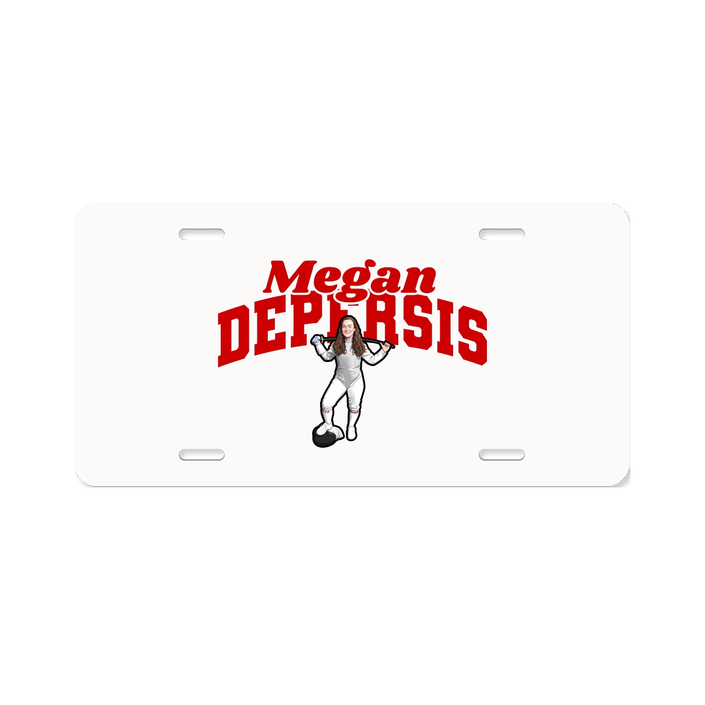 License Plate — Signature Arch in Classic