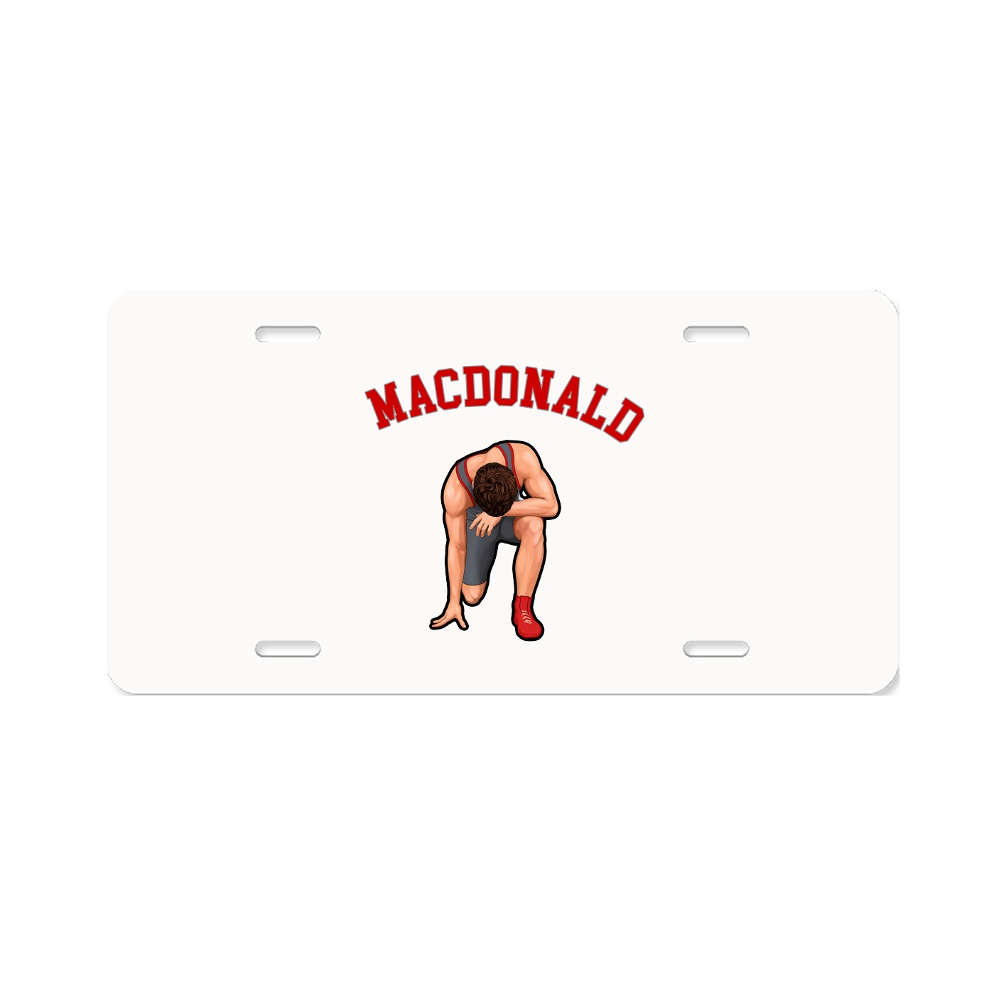 License Plate — Shirsey Arch in Classic