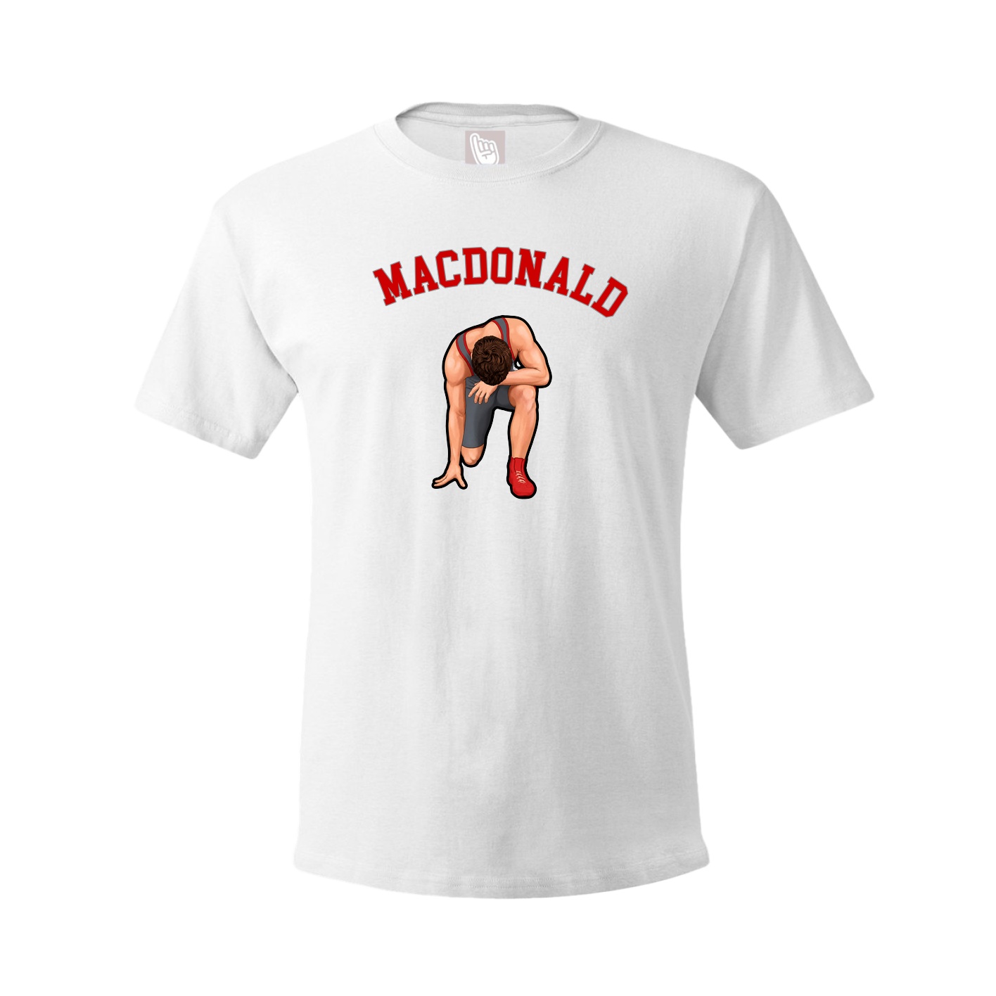 Tee — Shirsey Arch in White