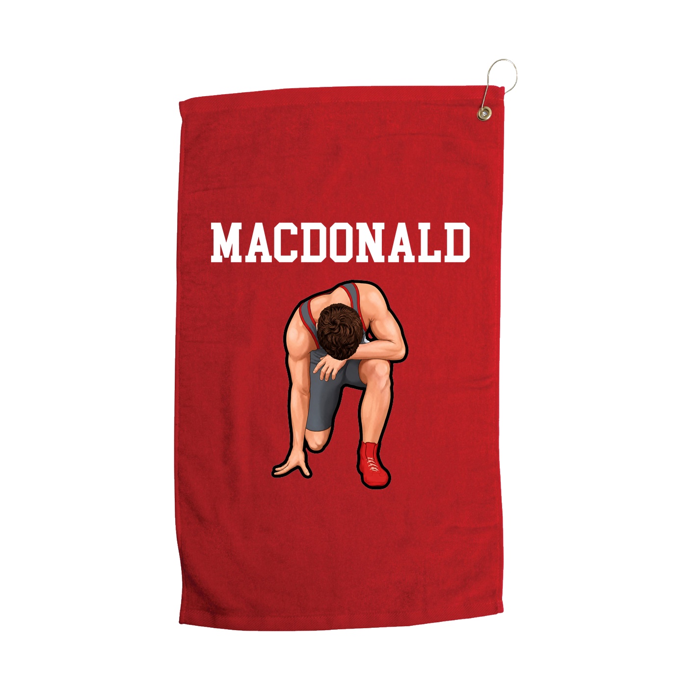 Golf Towel — Shirsey in Red