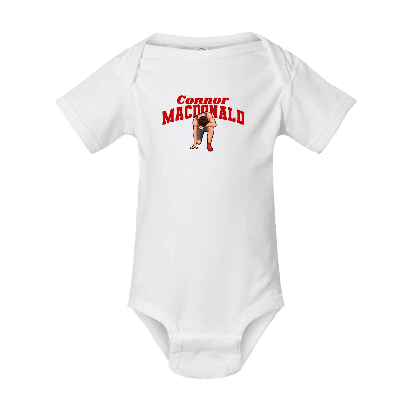 Baby Onesie — Signature Arch in White