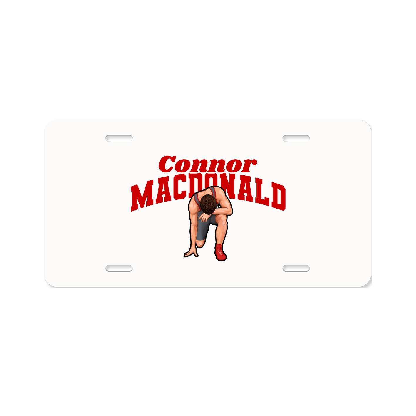 License Plate — Signature Arch in Classic
