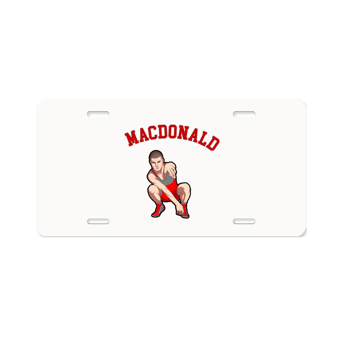License Plate — Shirsey Arch in Classic