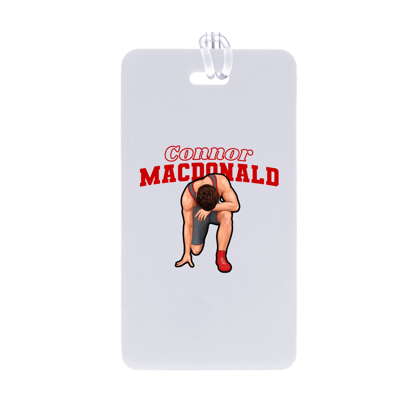 Bag Tag — Name Arch in Classic