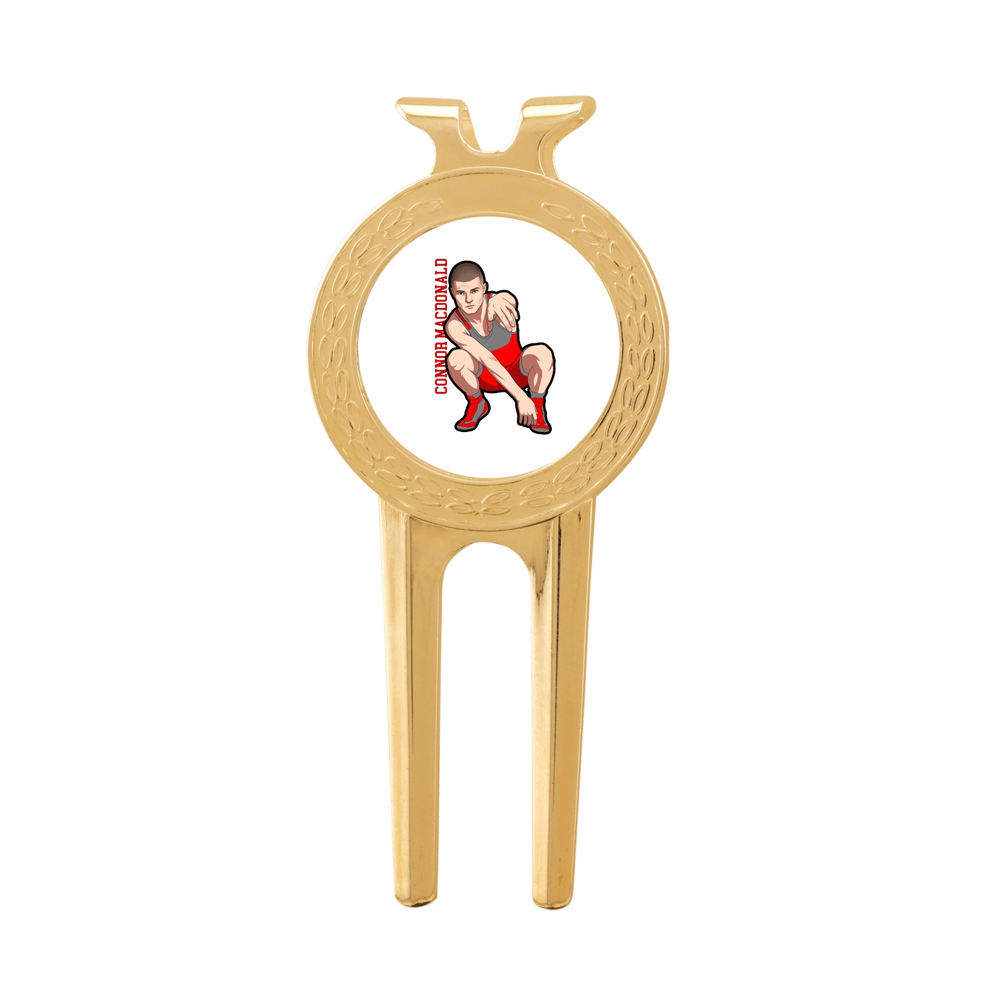 Divot Tool with Ball Marker — Name Vertical in Classic