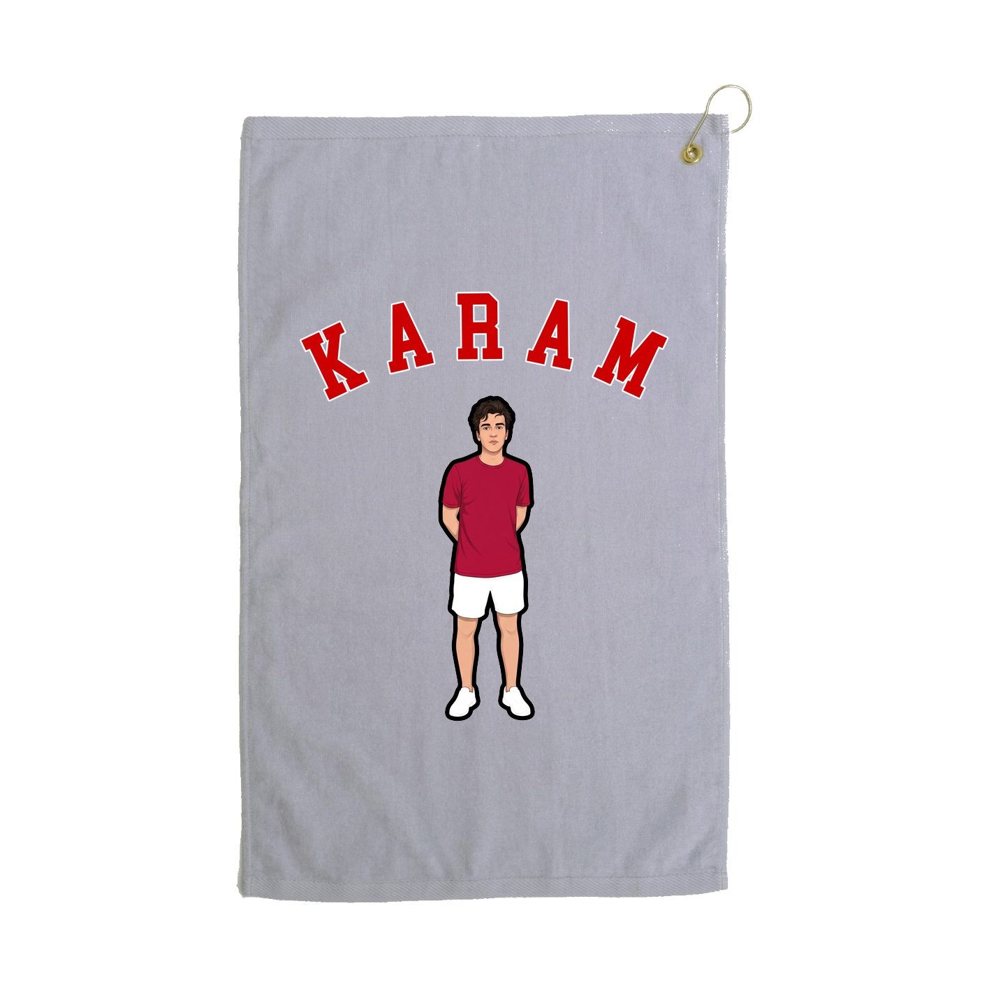 Golf Towel — Shirsey Arch in Grey