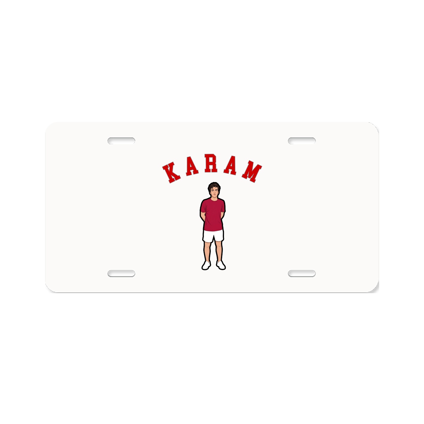 License Plate — Shirsey Arch in Classic