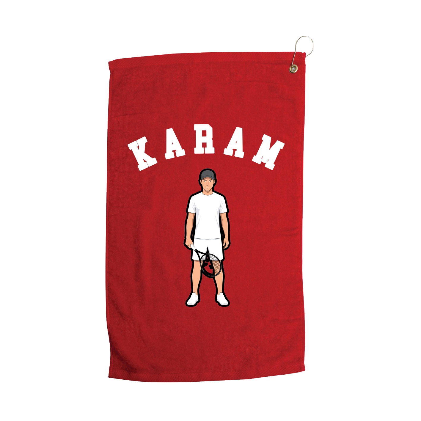 Golf Towel — Shirsey Arch in Red