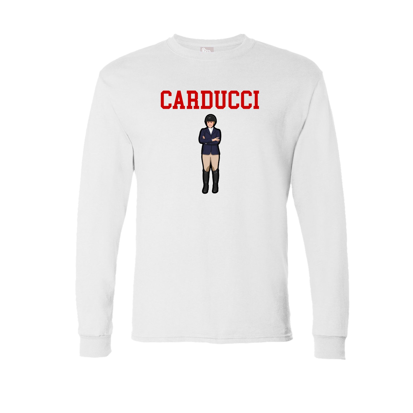 Long Sleeve Tee — Shirsey in White