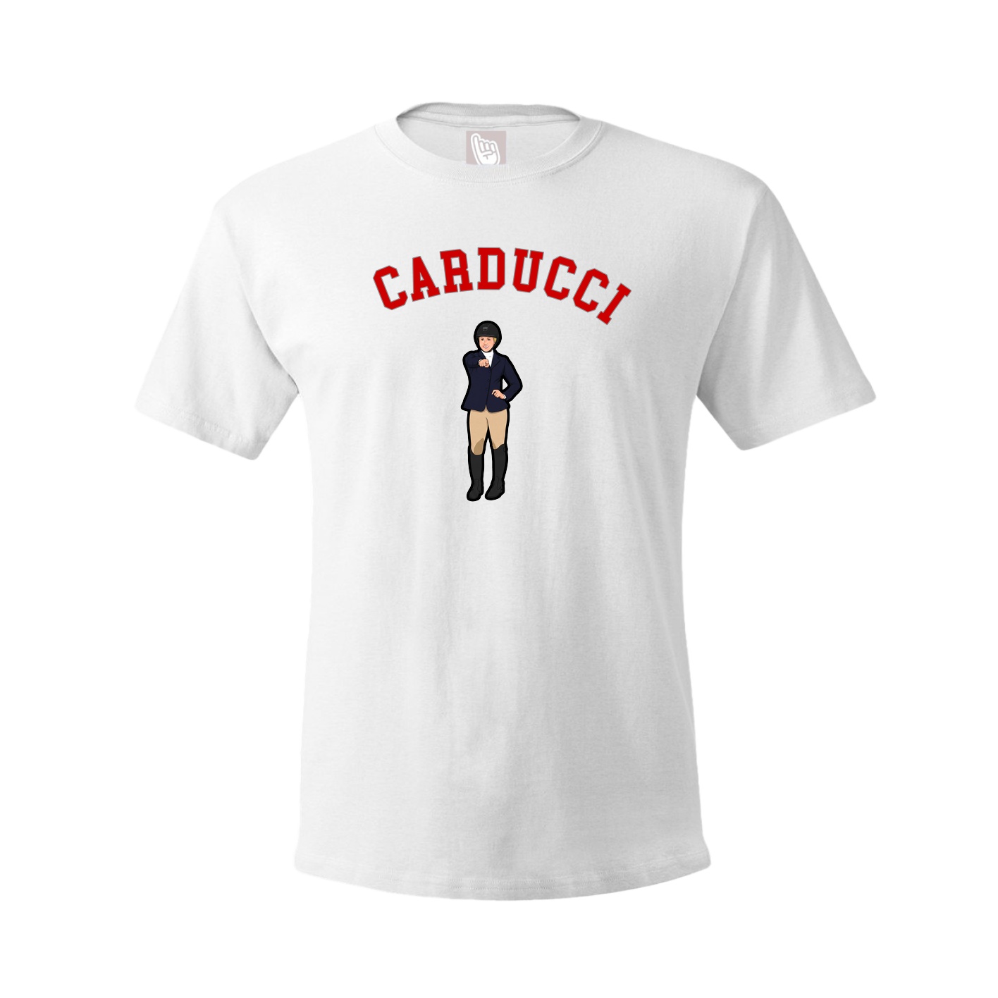 Tee — Shirsey Arch in White