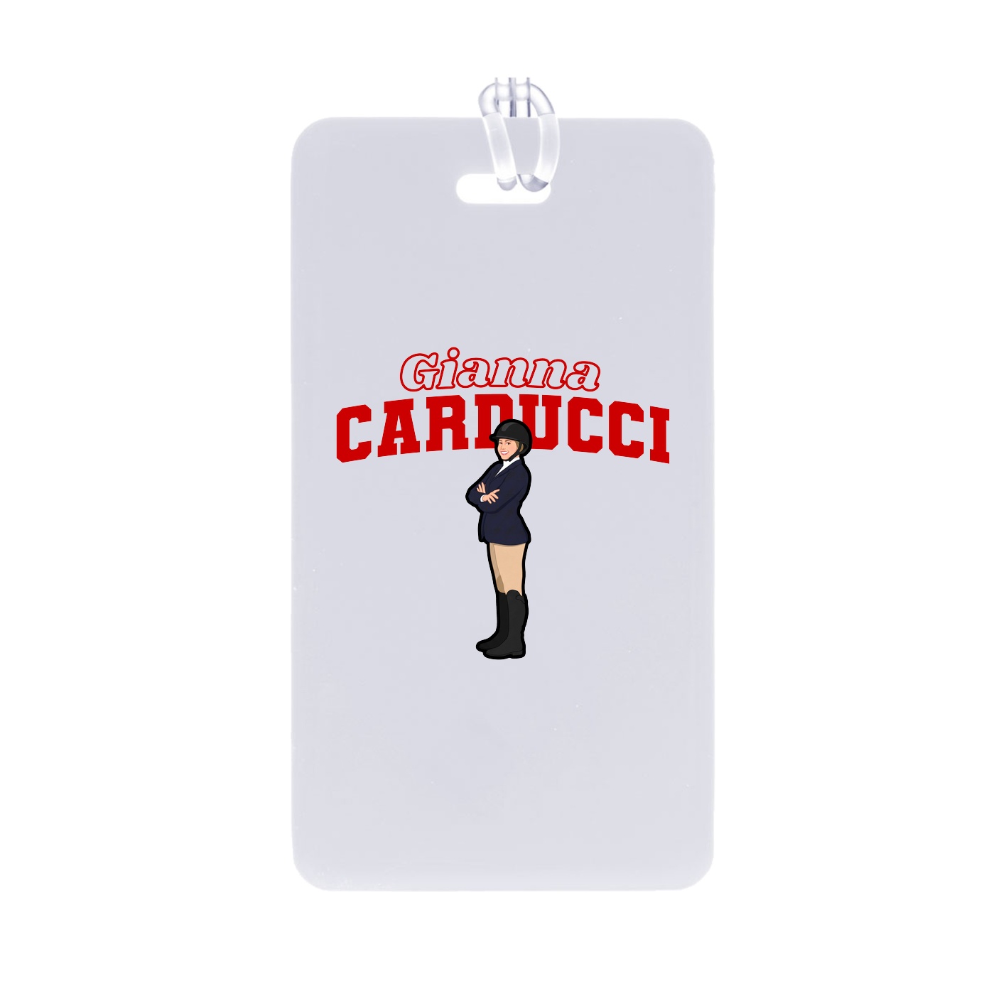 Bag Tag — Name Arch in Classic
