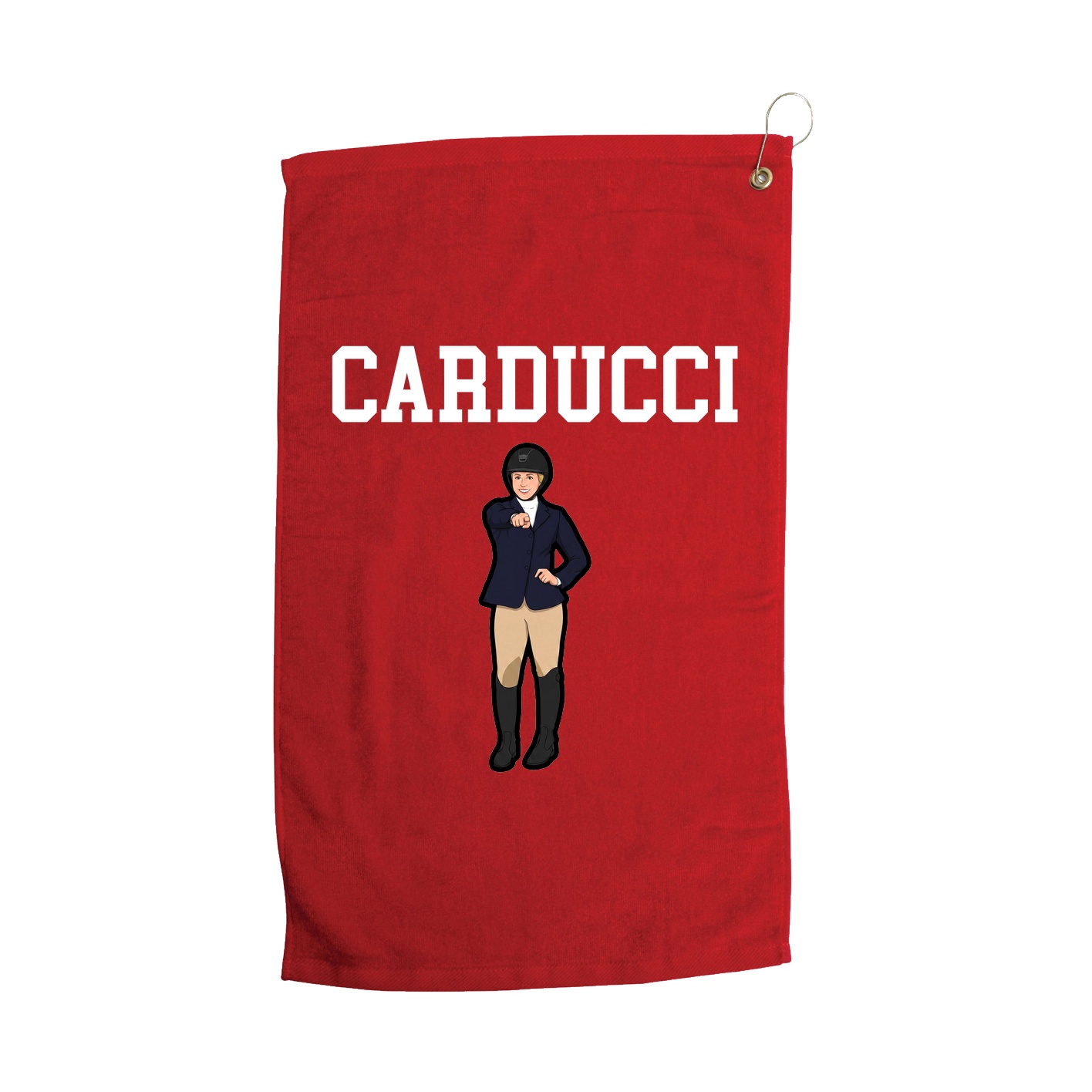 Golf Towel — Shirsey in Red