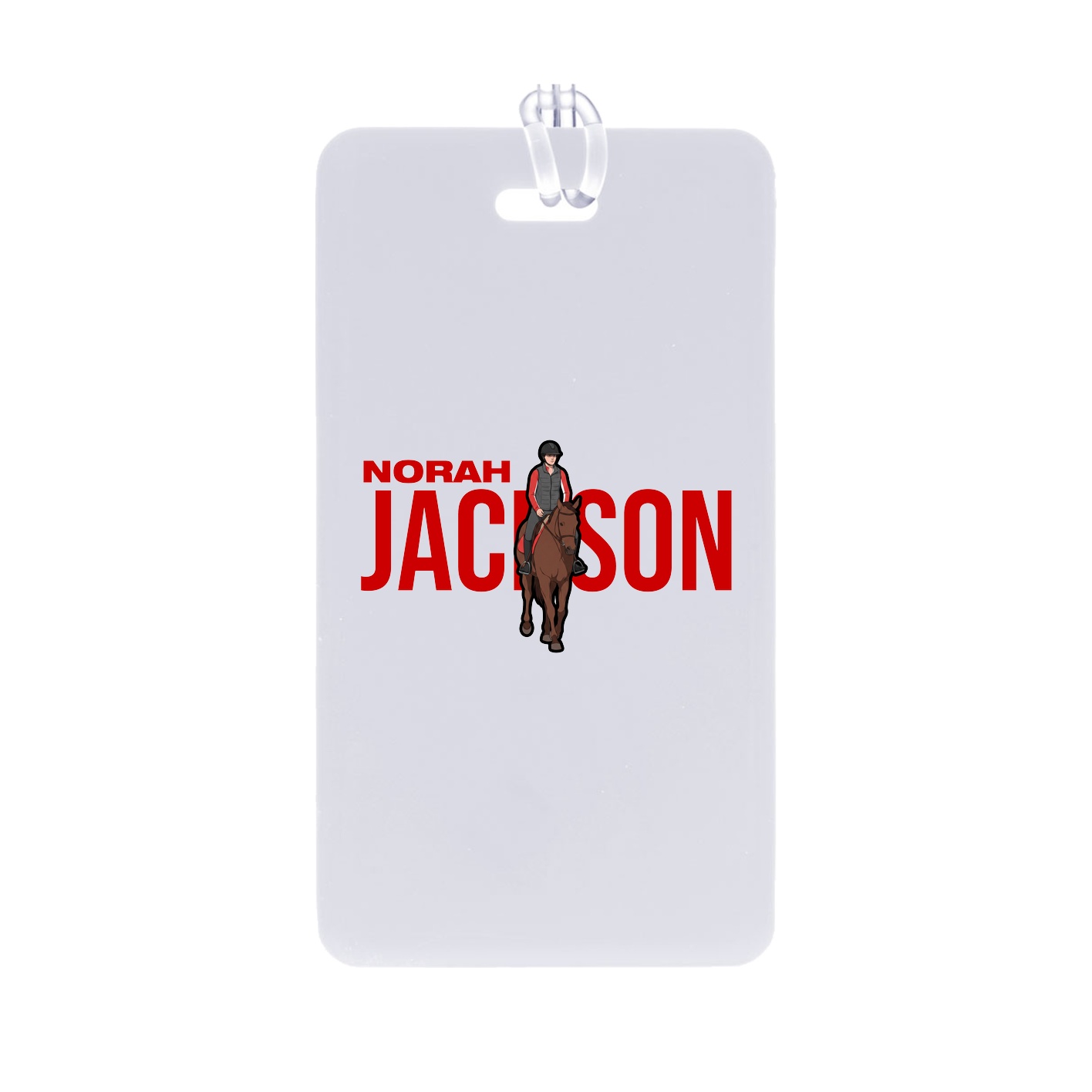 Bag Tag — Player Name in Classic