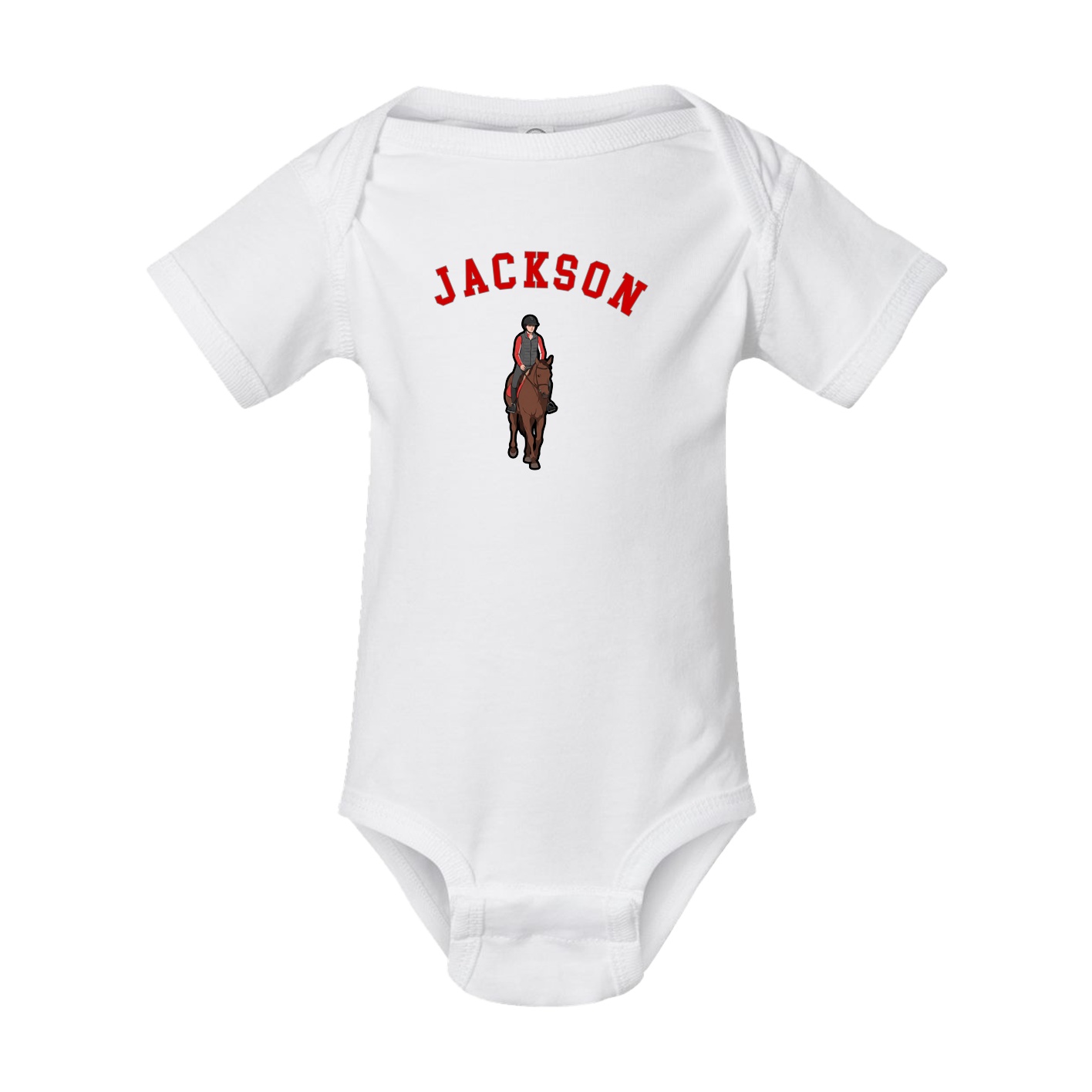 Baby Onesie — Shirsey Arch in White