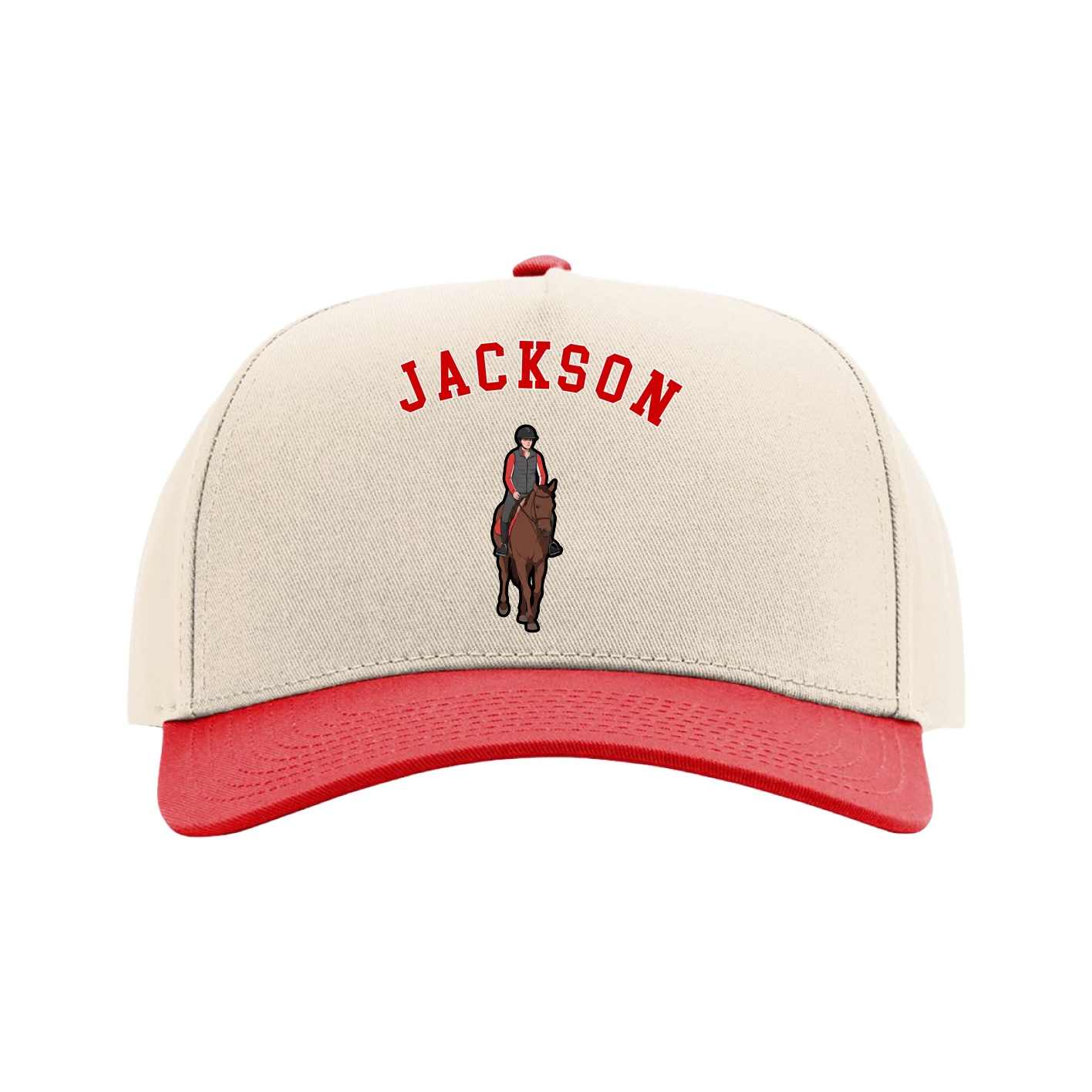 Full Fabric Five-Panel Champ Cap