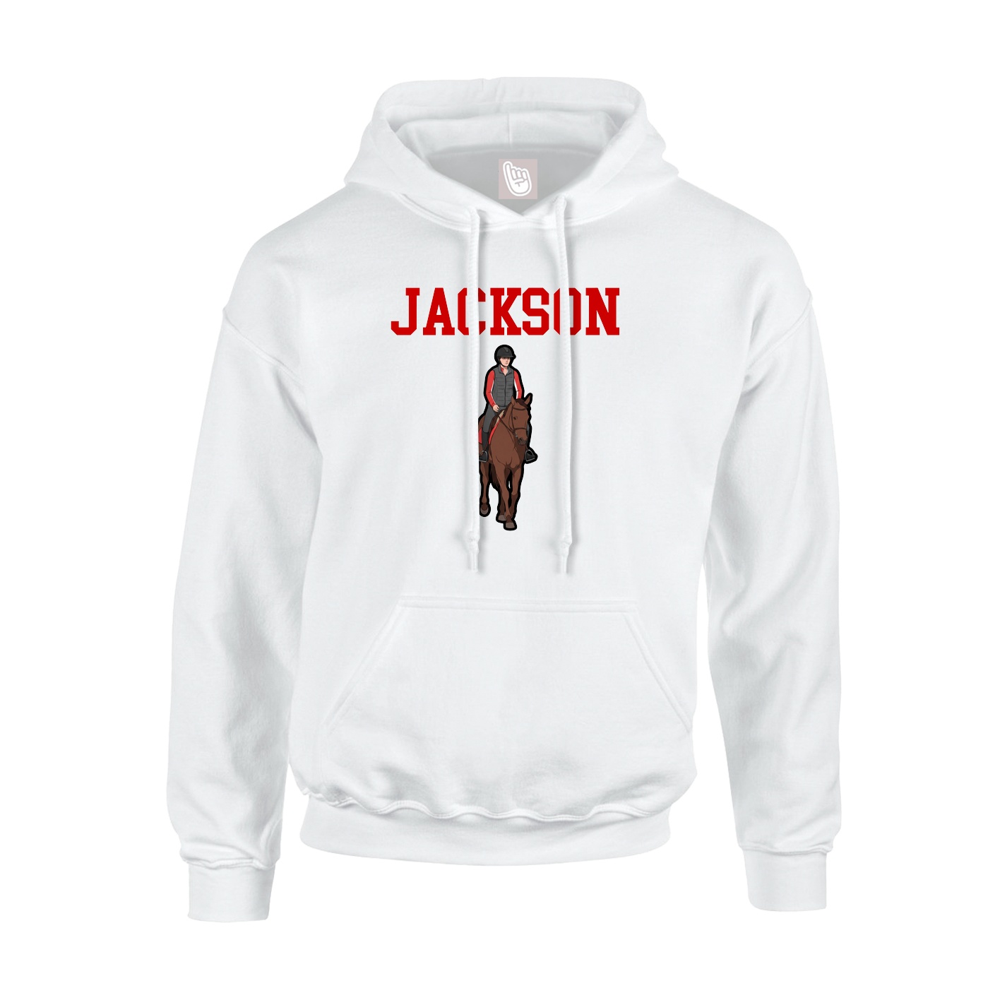 Youth Hoodie — Shirsey in White