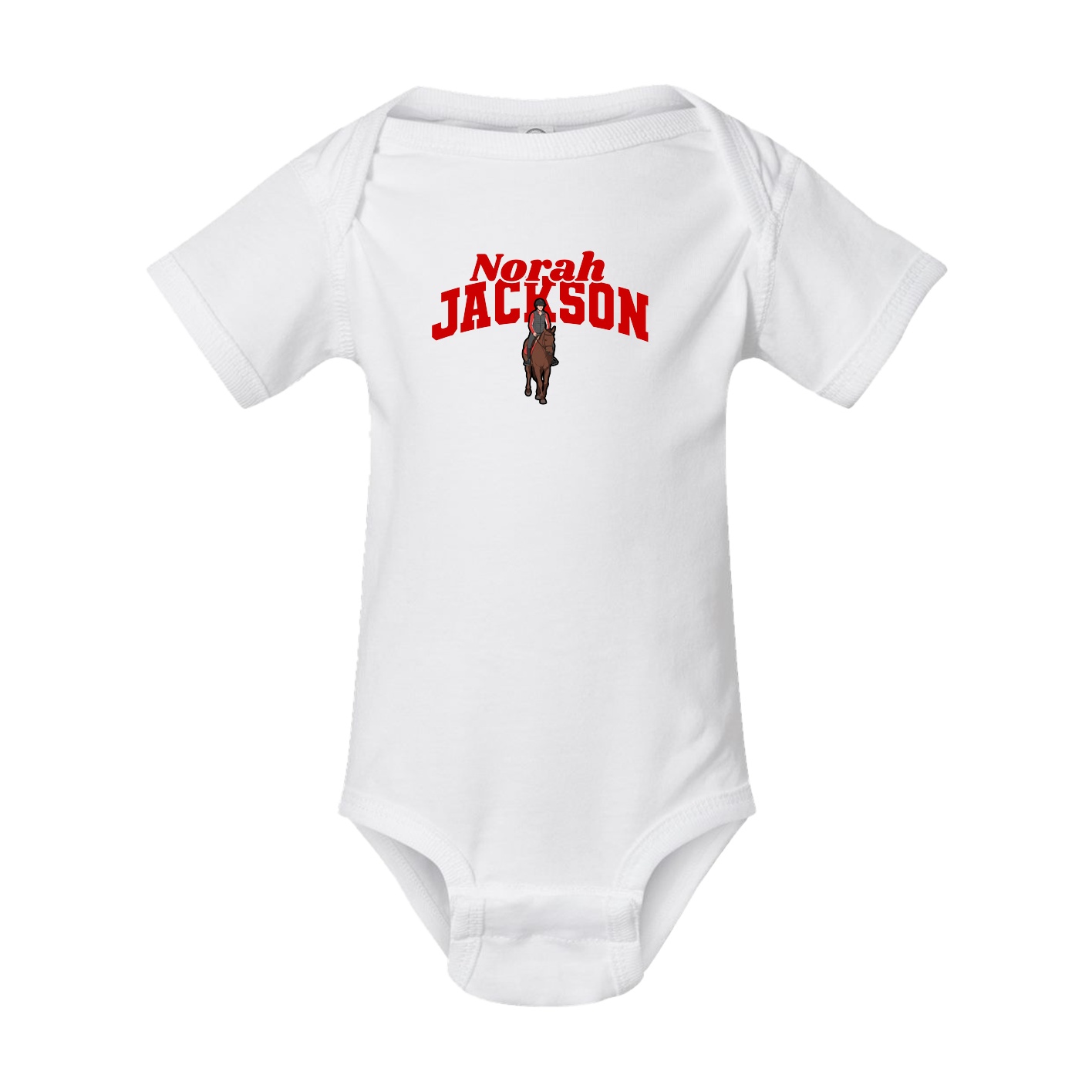 Baby Onesie — Signature Arch in White