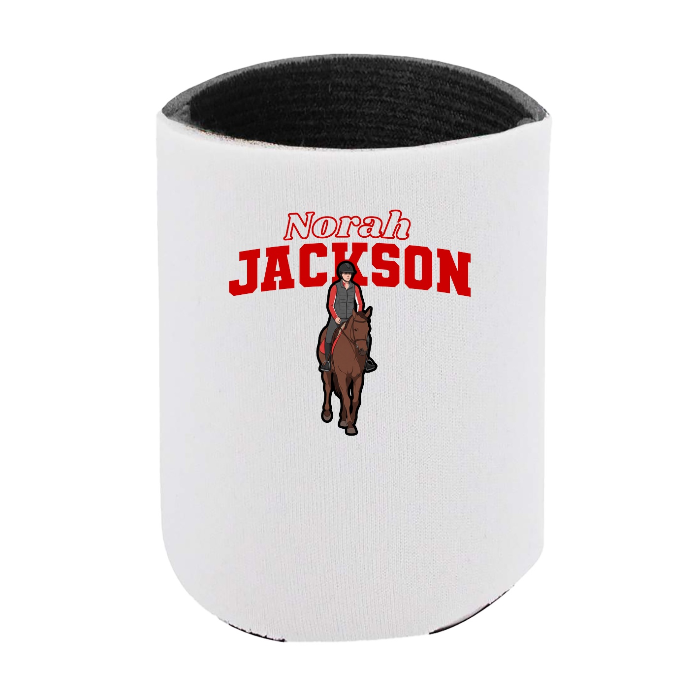Can Holder — Name Arch in White